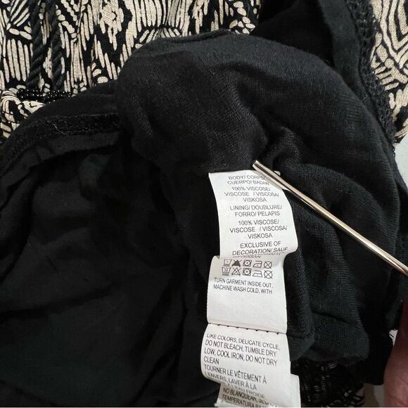 Lucky Brand Boho Mosaic Print Blouson Dress Medium - Picture 12 of 13